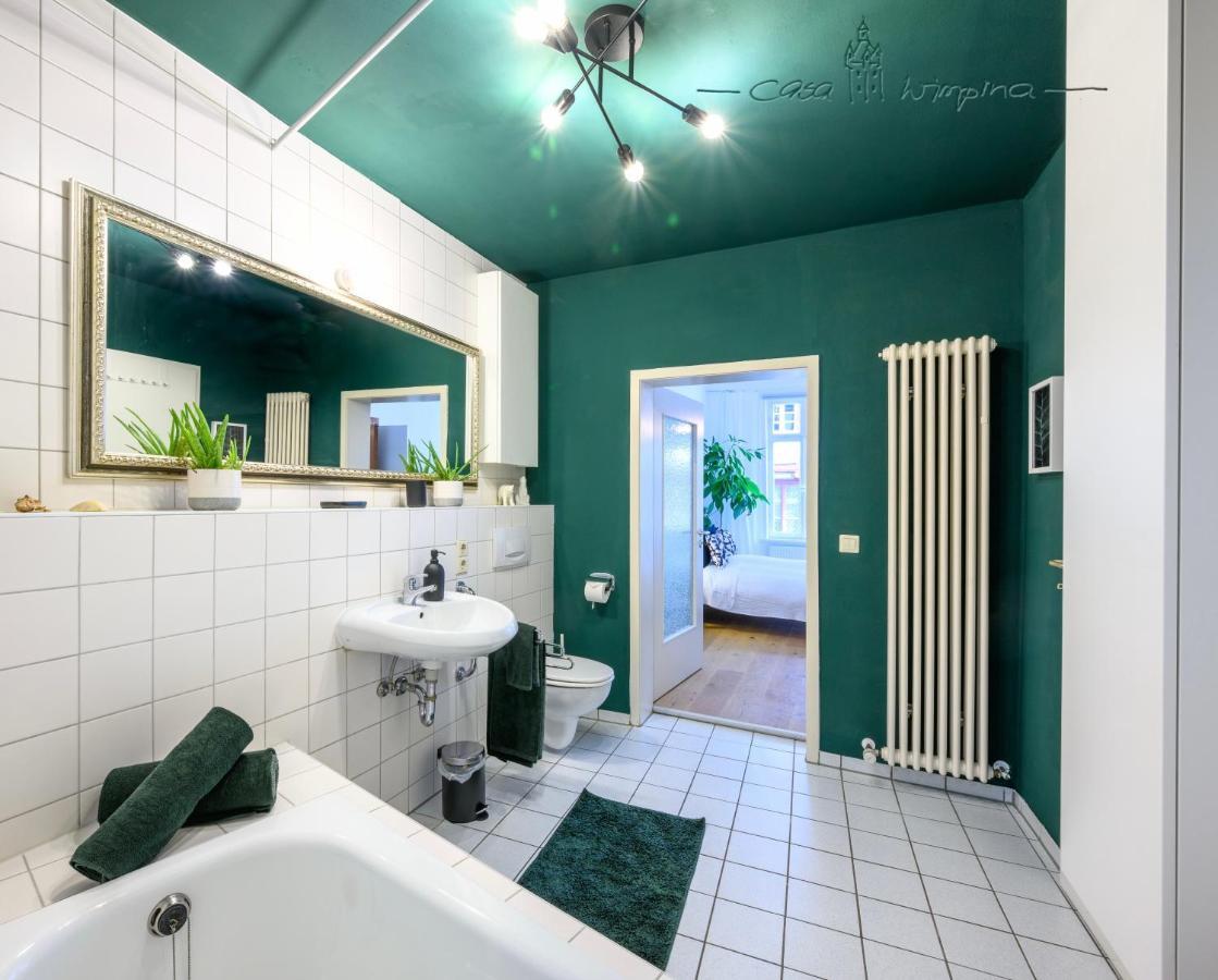 Casa Wimpina - Geschmackvolles Appartement Im Herzen Der Altstadt Bad Wimpfen Ngoại thất bức ảnh